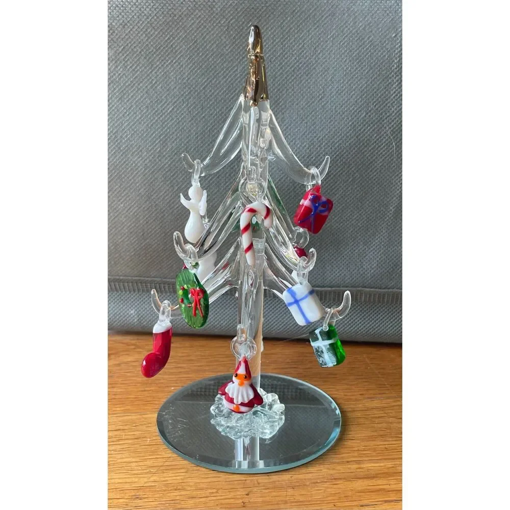 VTG LS Arts Crystal Christmas Tree 6.5